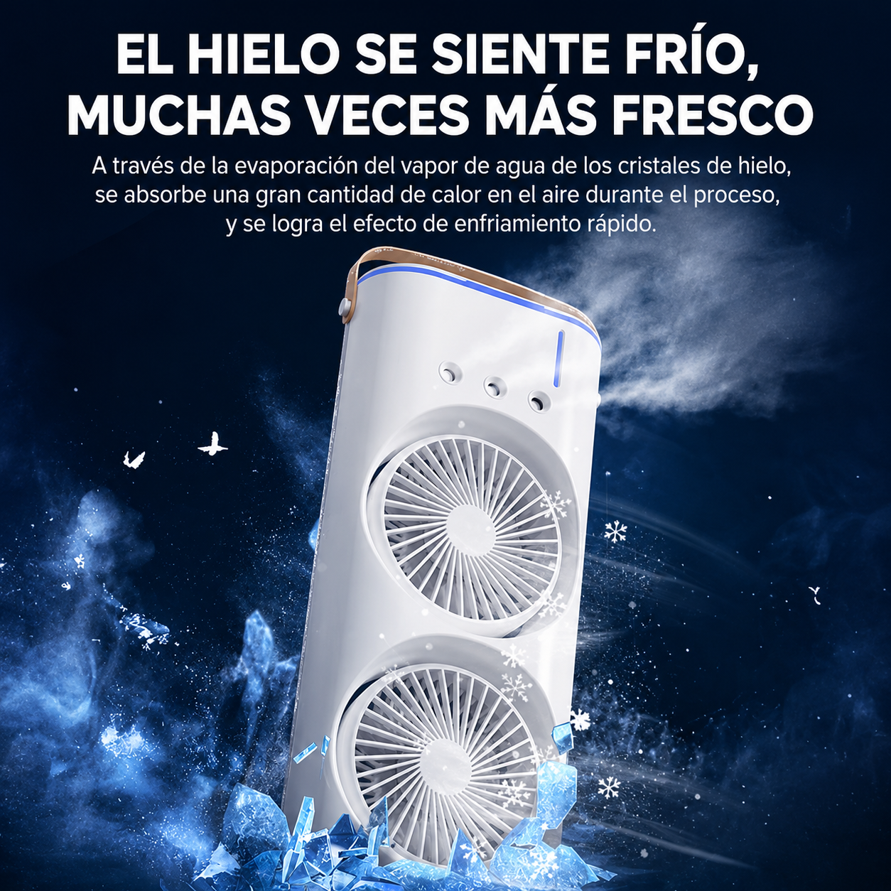 Aire acondicionado evaporativo portátil